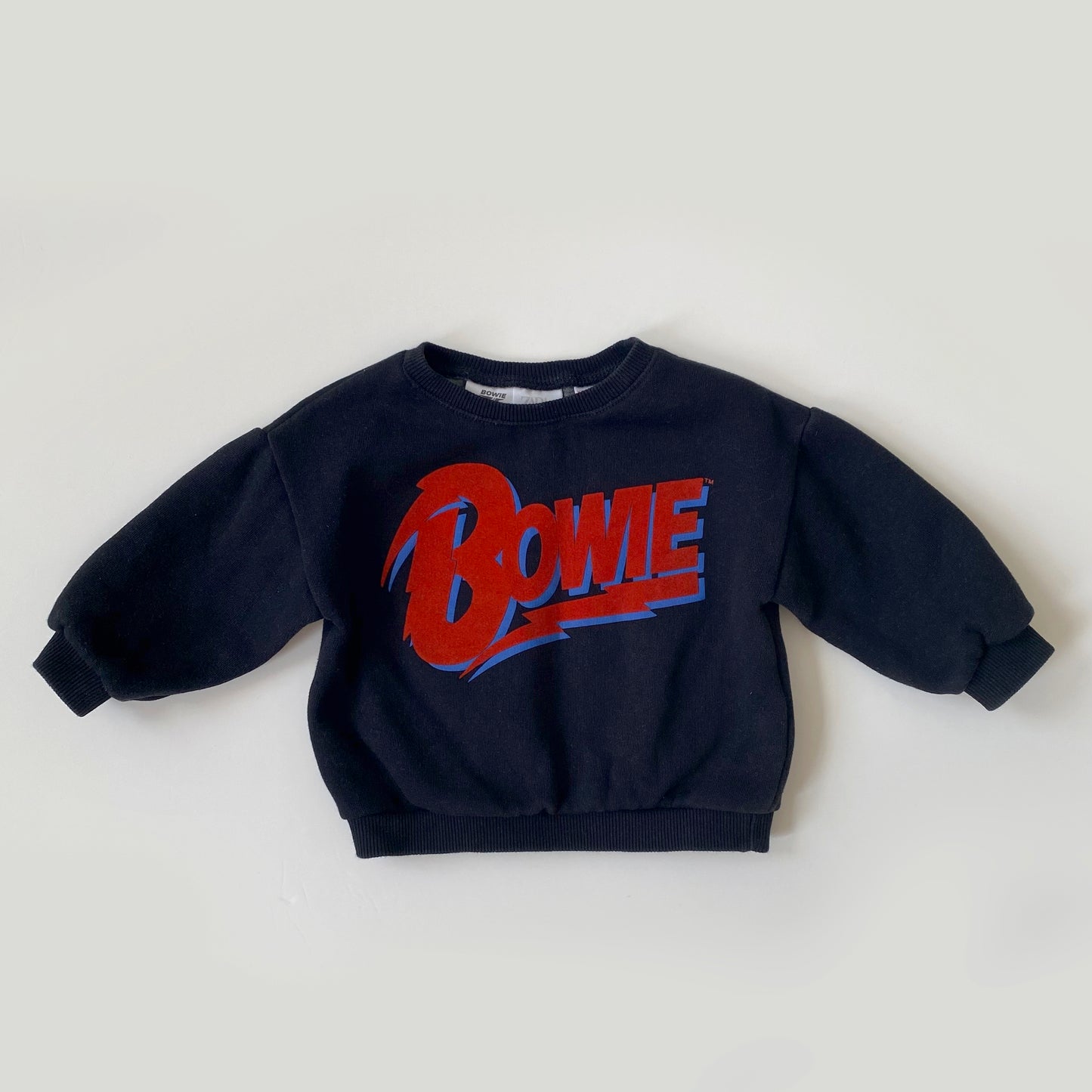12-18M* Zara Bowie sweatshirt