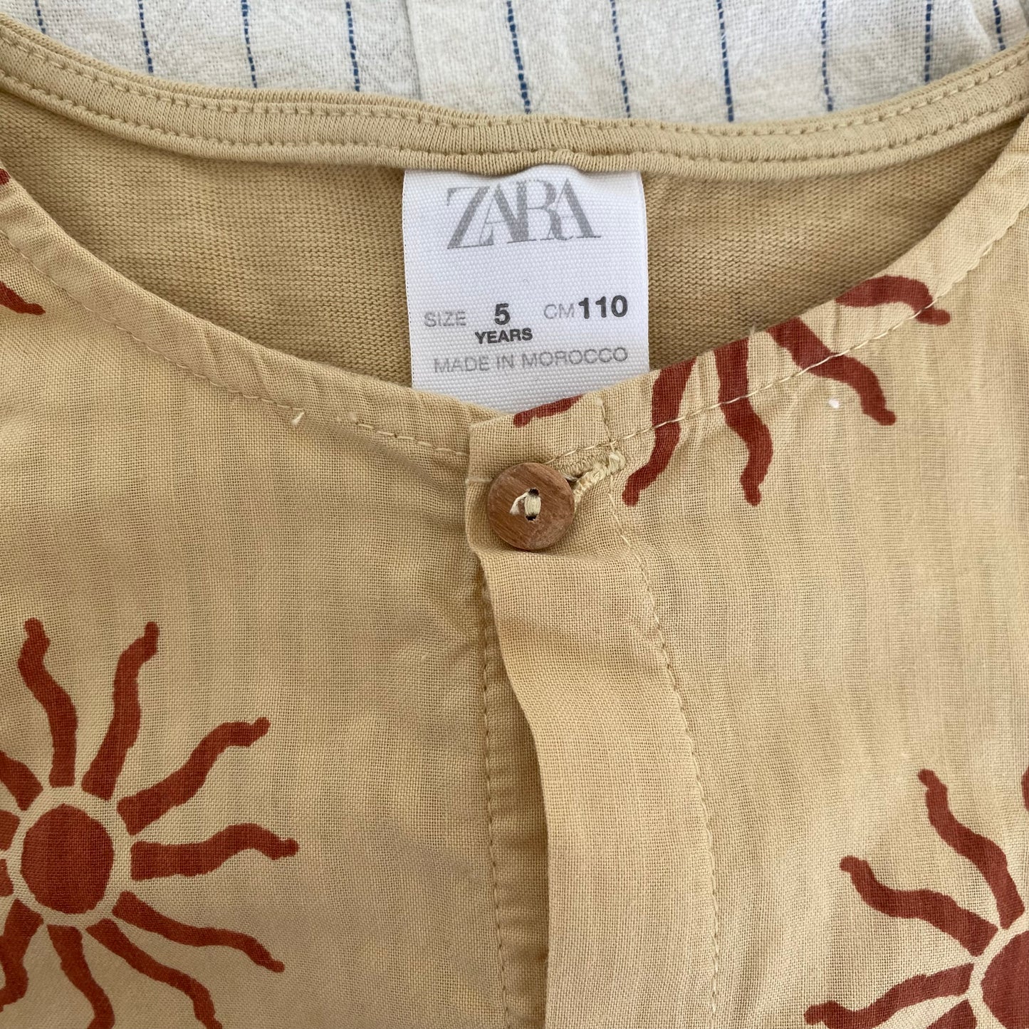 4-5Y Zara sun short romper