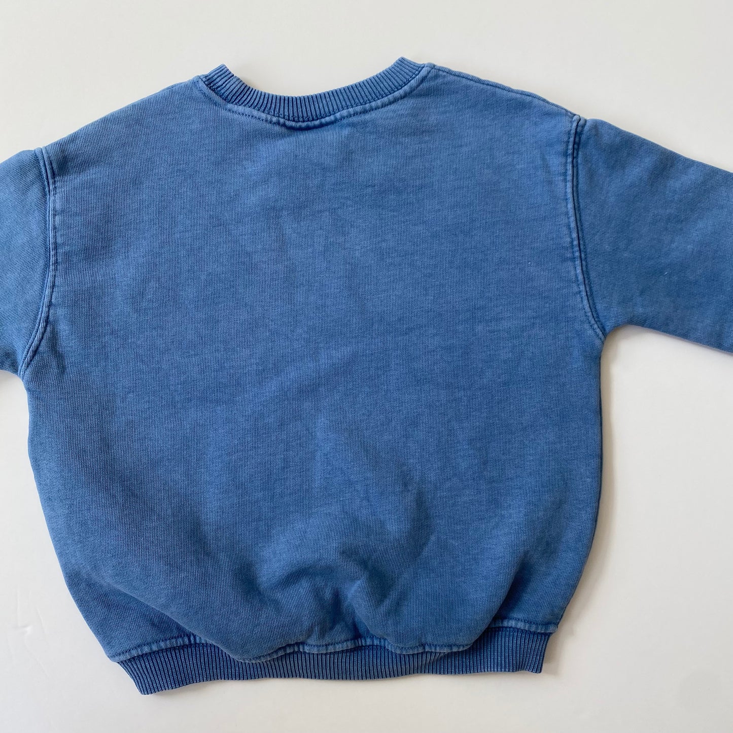 12-18M* Zara Love what you care for sweatshirt with flocked hearts