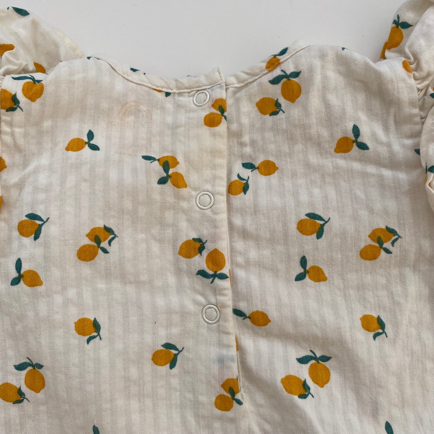 3-6M Next lemon rubble wrap romper