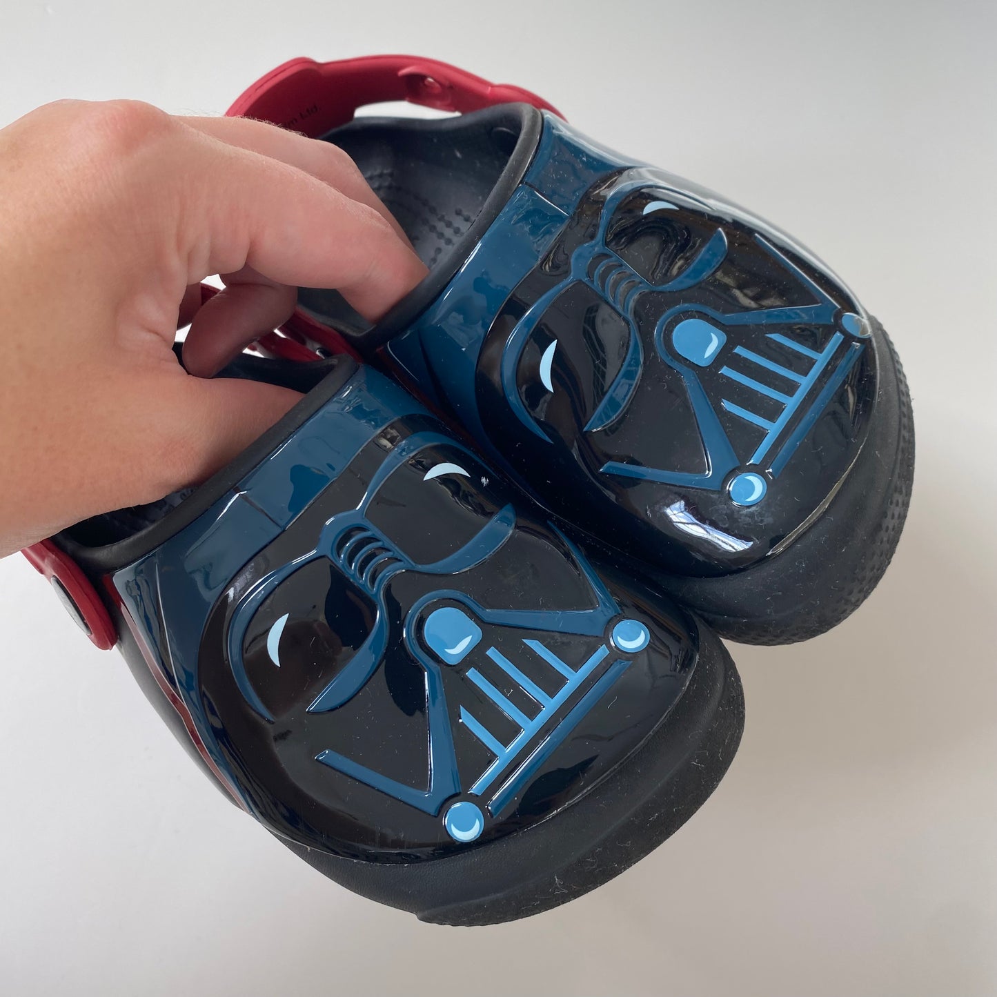 Crocs Darth Vader Star Wars light up size C10