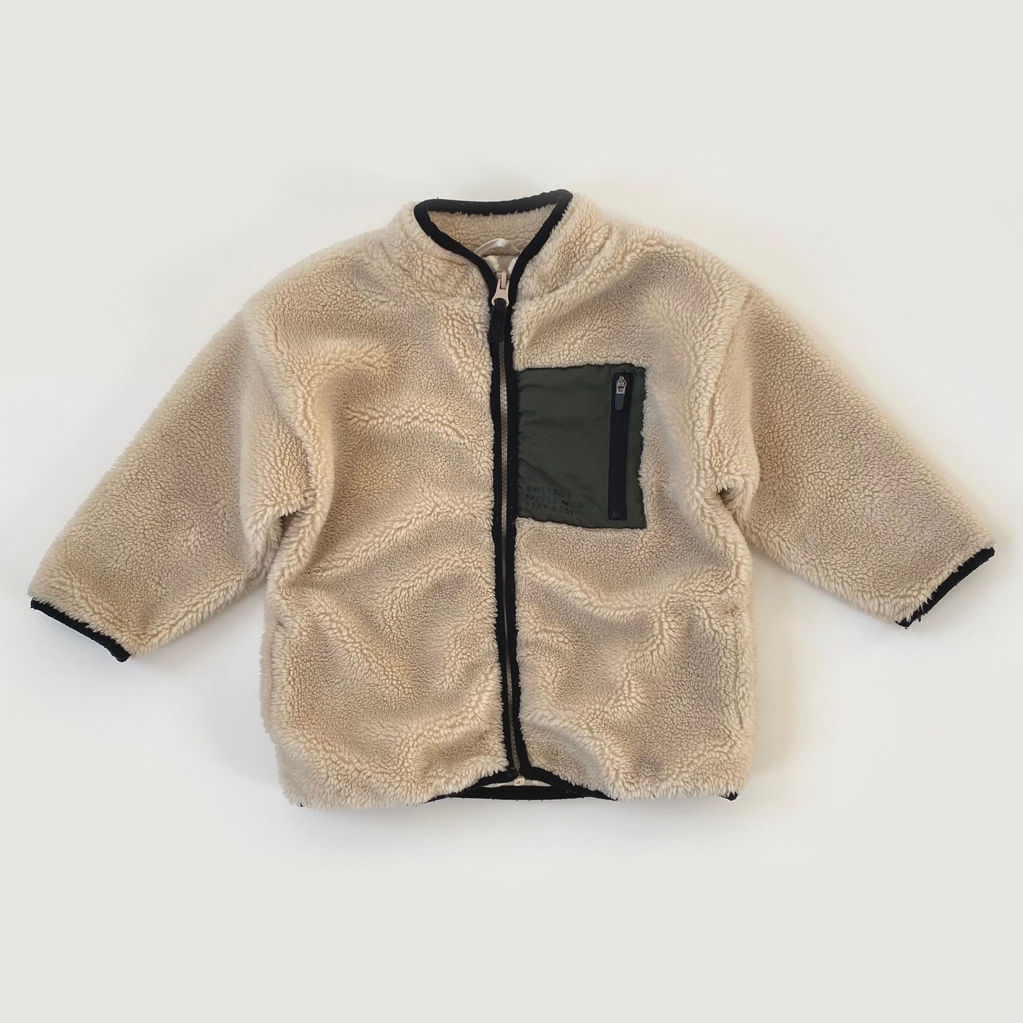 2-3Y Next cream boys fleece