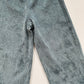 2-3Y Zara velour ribbed wide leg trousers