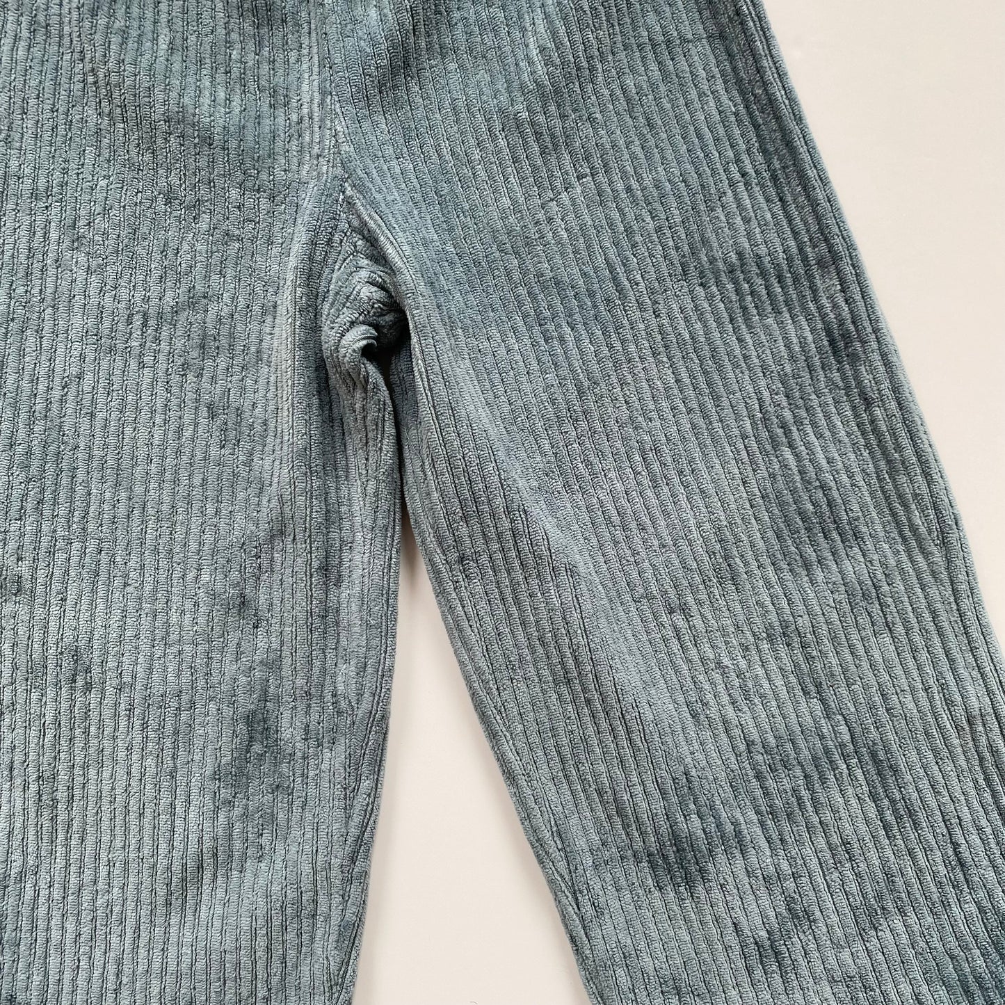 2-3Y Zara velour ribbed wide leg trousers