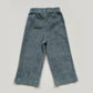 2-3Y Zara velour ribbed wide leg trousers