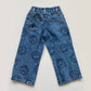 3-4Y Next x Smiley World wide leg jeans
