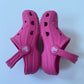 Crocs classic hot pink size C6/7