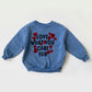 12-18M* Zara Love what you care for sweatshirt with flocked hearts