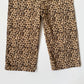 5-6Y* Zara leopard print wide leg jumpsuit