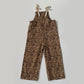 5-6Y* Zara leopard print wide leg jumpsuit