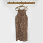 5-6Y* Zara leopard print wide leg jumpsuit