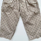 3-4Y Zara beige polka dot needlecord trousers