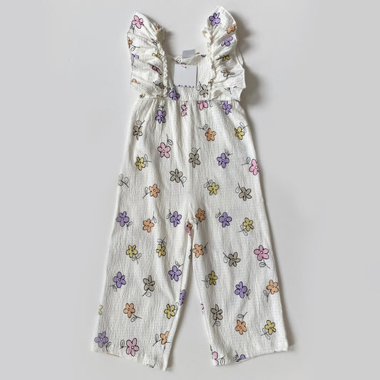 3-4Y Zara floral jumpsuit - new with tags