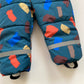 12-18M* Zara teal terrazzo zip up snowsuit