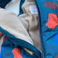 12-18M* Zara teal terrazzo zip up snowsuit