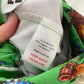 1-2Y Project Panda handmade green hedgehog frill romper