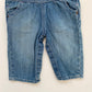 6M Oshkosh denim dungarees with pink detail - new with tags