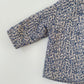 3-4Y Zara quilted jacket with blue flowers