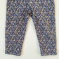 3-4Y Zara blue ditsy floral dungarees