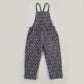 3-4Y Zara blue ditsy floral dungarees